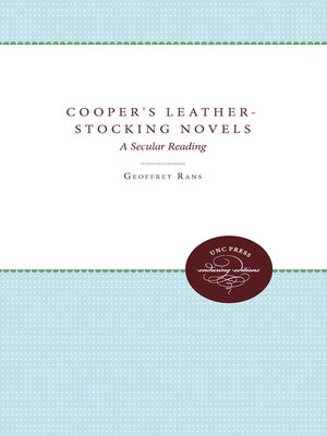 cover image of Cooper's Leather-Stocking Novels